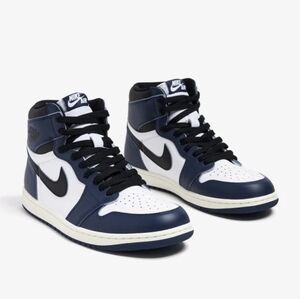 Air Jordan 1 High Retro OG 'Midnight Navy' New in Box Womans Size 7.5/ 6Y